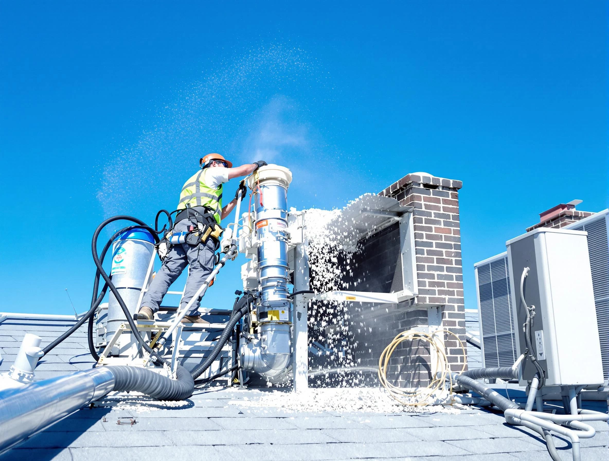 Expert roof dryer vent cleaning by Meridian Dryer Vent Cleaning in Meridian
