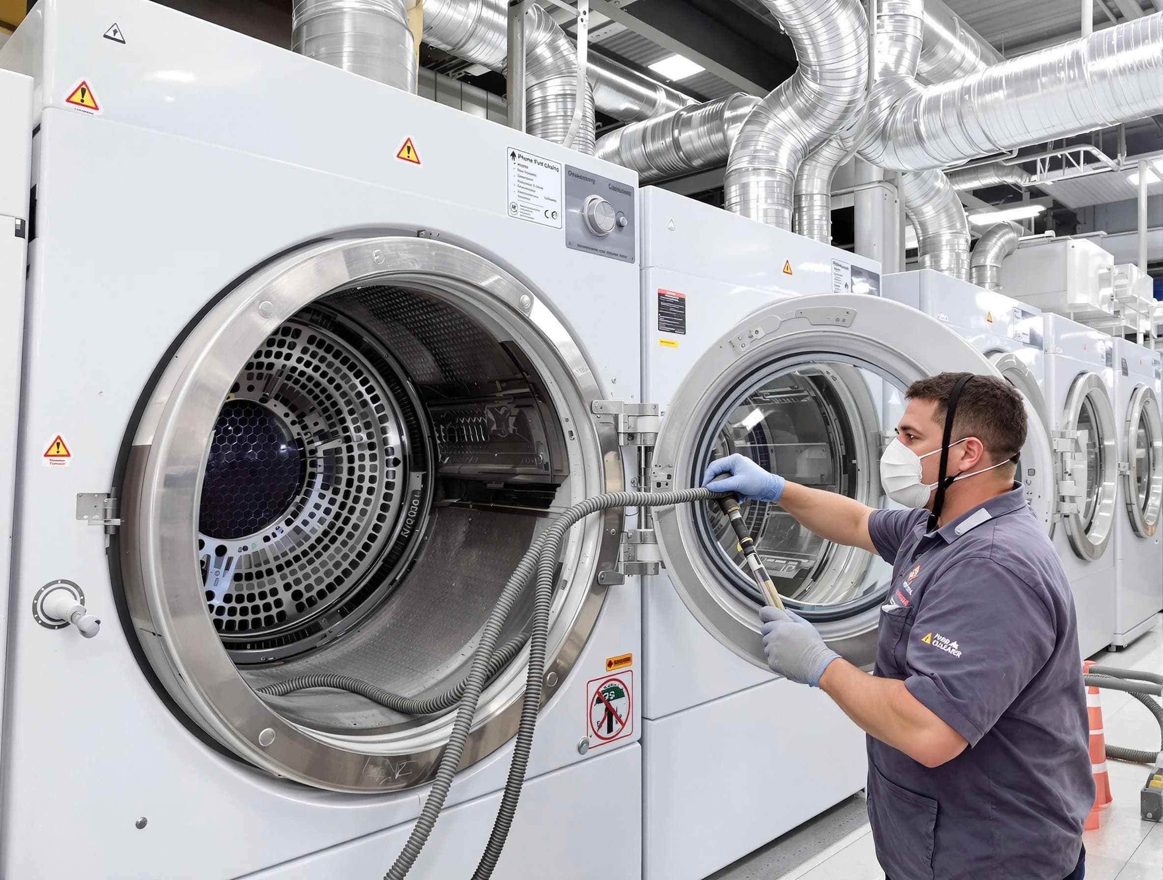 Industrial-grade dryer vent cleaning by Meridian Dryer Vent Cleaning in Meridian