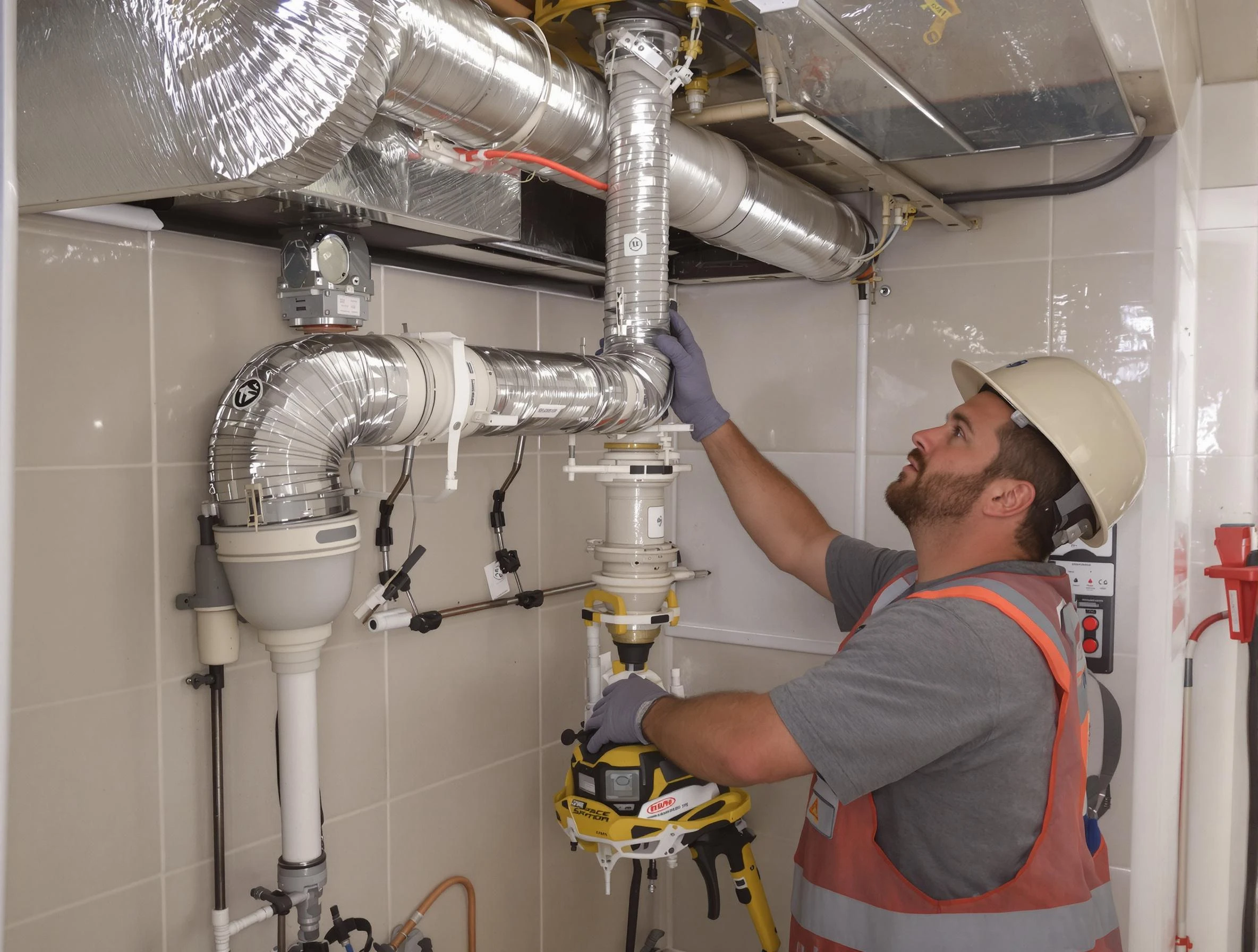 Meridian Dryer Vent Cleaning expert performing professional dryer vent repair and installation in Meridian