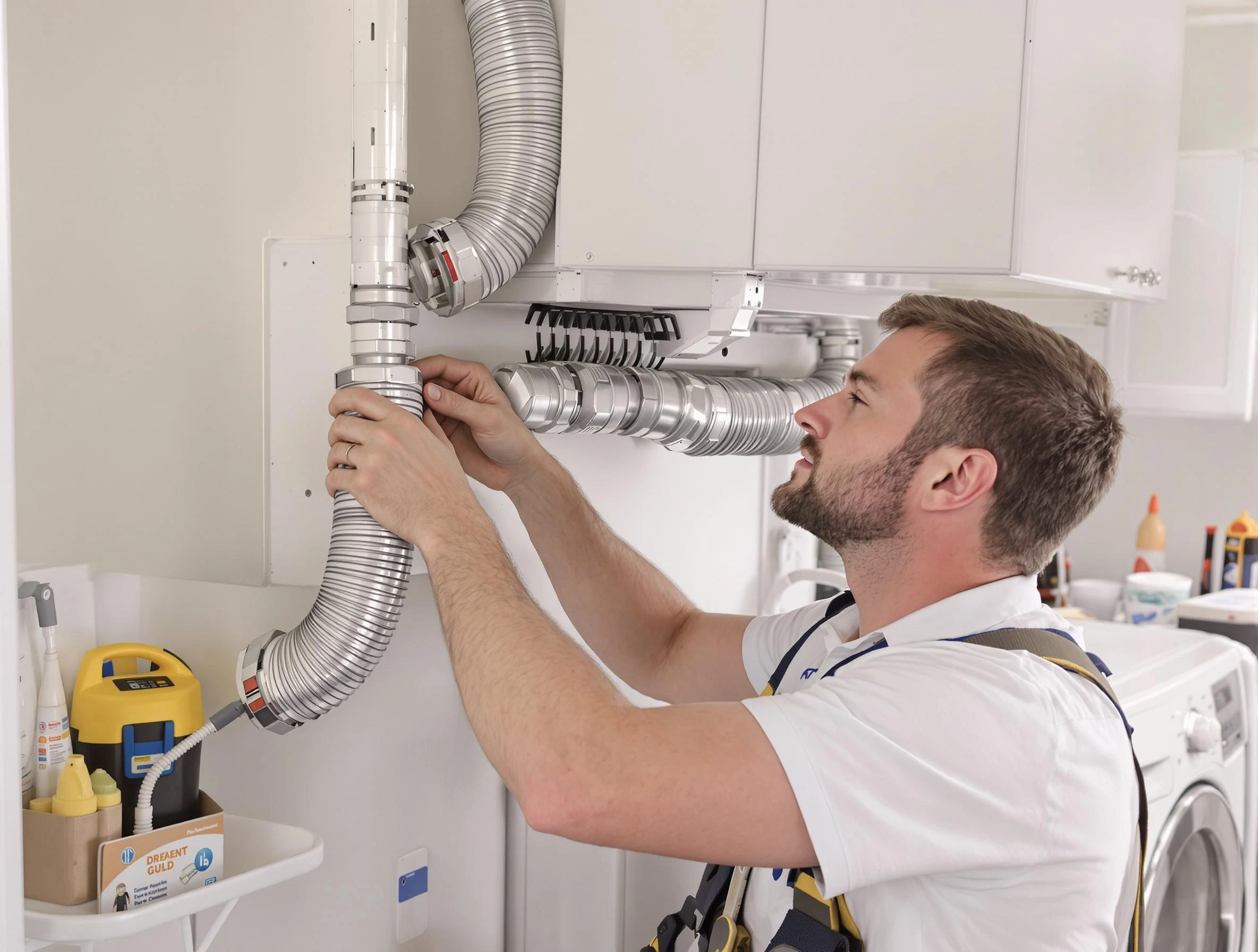 Professional dryer vent repair and installation by Meridian Dryer Vent Cleaning in Meridian