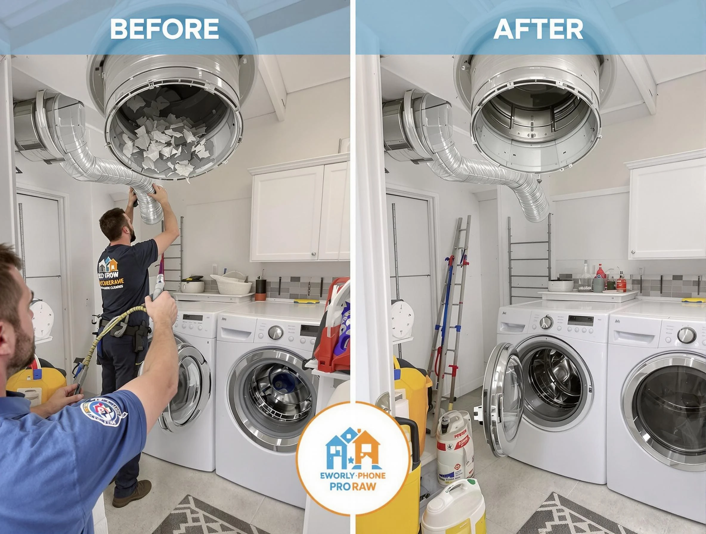 Residential dryer vent cleaning by Meridian Dryer Vent Cleaning in Meridian